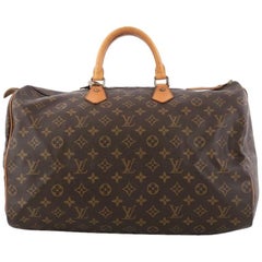 Used Louis Vuitton Speedy Handbag Monogram Canvas 40