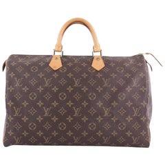 Louis Vuitton Speedy Handbag Monogram Canvas 40