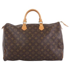 Louis Vuitton Speedy Handbag Monogram Canvas 40