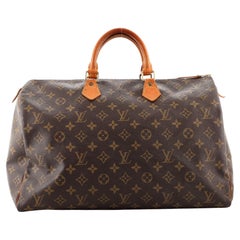 Louis Vuitton Speedy Handbag Monogram Canvas 40