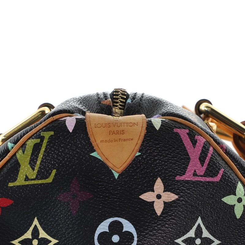 Louis Vuitton Speedy Handbag Monogram Multicolor 30 5