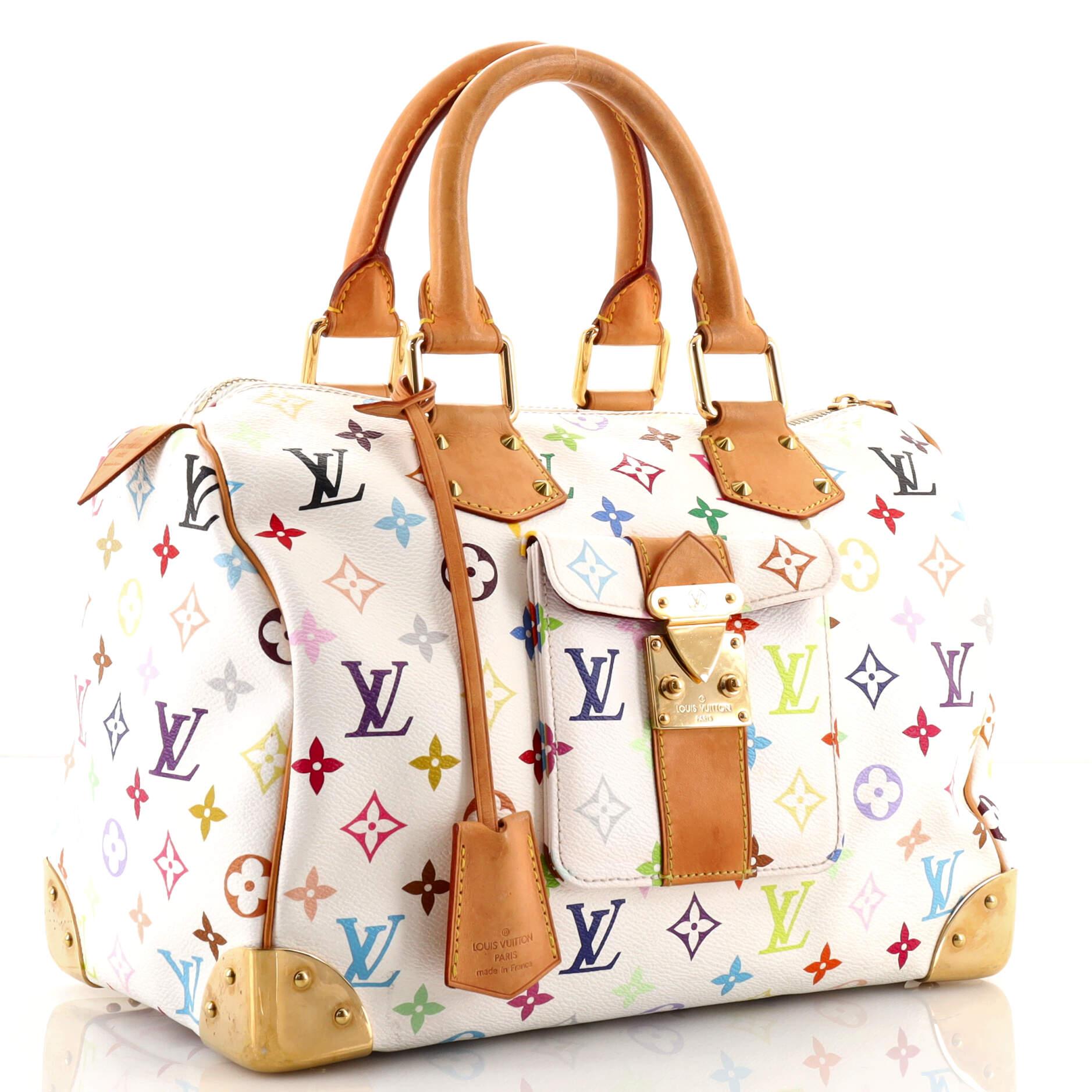 lv multicolor speedy 30