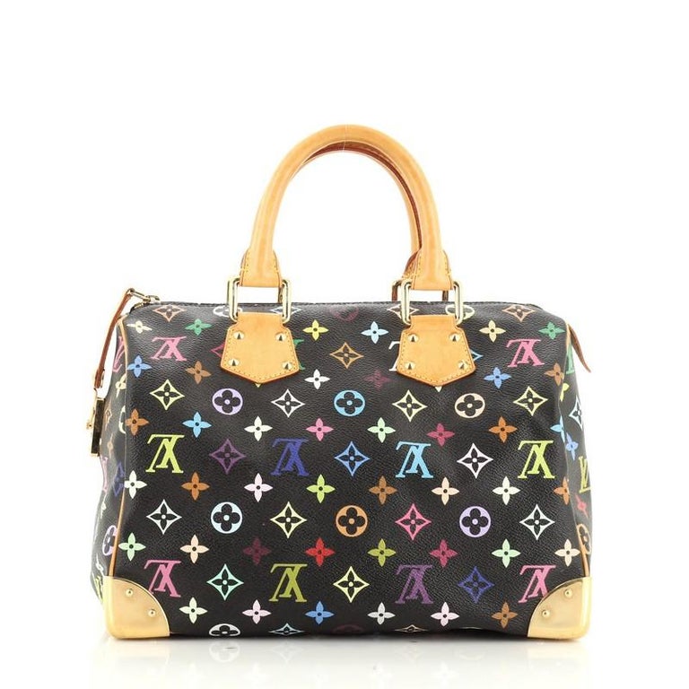 Louis Vuitton Speedy Handbag Monogram Multicolor 30 at 1stDibs | louis ...