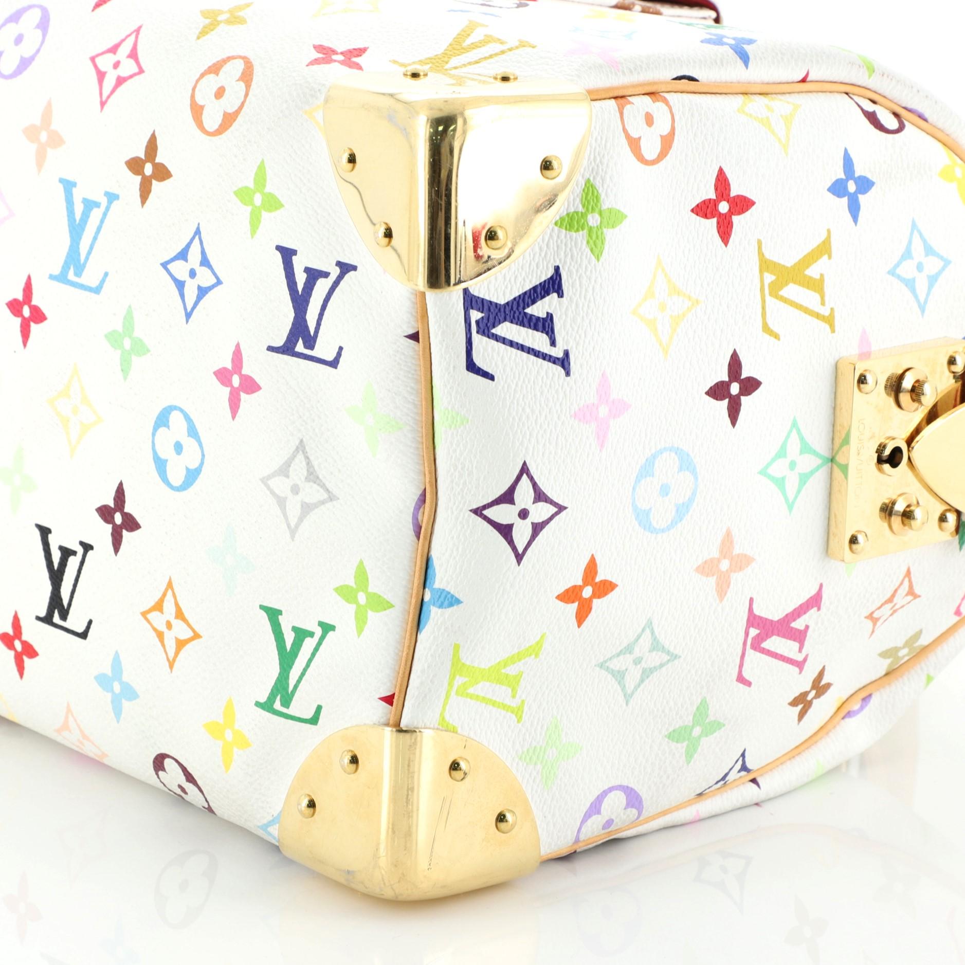 Women's Louis Vuitton Speedy Handbag Monogram Multicolor 30