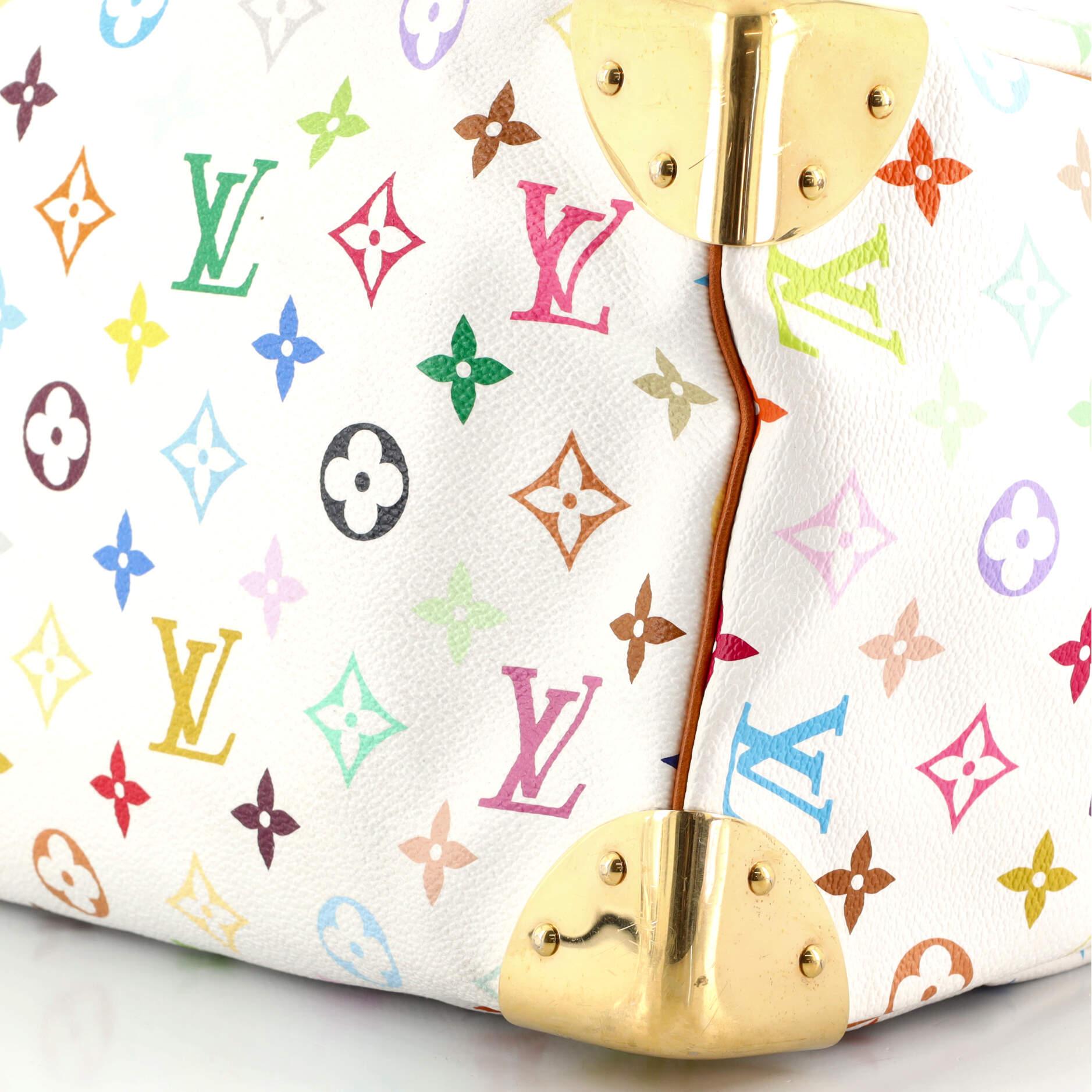 Louis Vuitton Speedy Handbag Monogram Multicolor 30 1