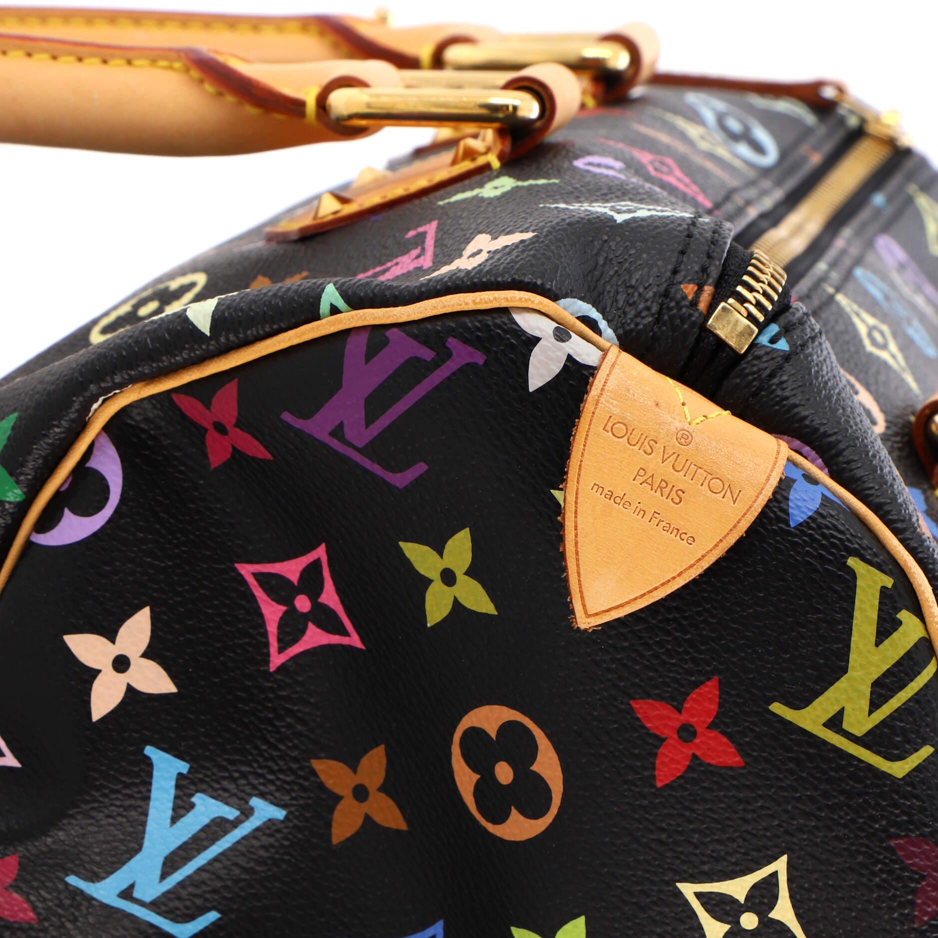 Louis Vuitton Speedy Handbag Monogram Multicolor 30 5