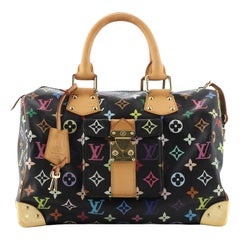 Louis Vuitton Speedy Handbag Monogram Multicolor 30
