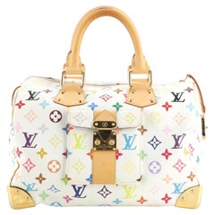 Die Speedy-Handtasche von Louis Vuitton mit Monogramm Multicolor 30