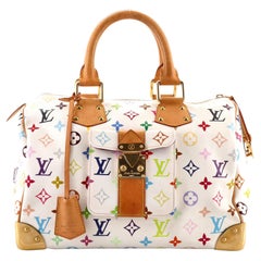 Louis Vuitton White Multicolor Monogram Canvas Game On Speedy Bandoulière 30  Gold Hardware Available For Immediate Sale At Sotheby's