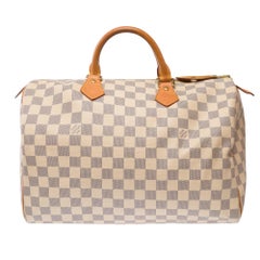 LOUIS VUITTON Speedy Handbag White
