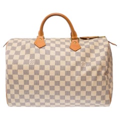 LOUIS VUITTON Speedy Handbag White