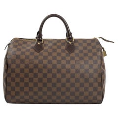 Louis Vuitton, Speedy in brown canvas