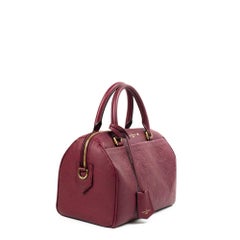 LOUIS VUITTON, Speedy in burgundy leather