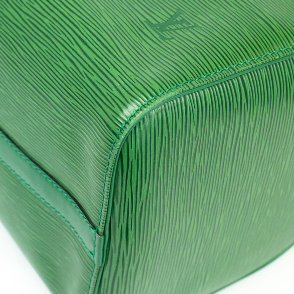 Louis Vuitton, Speedy in green leather 3