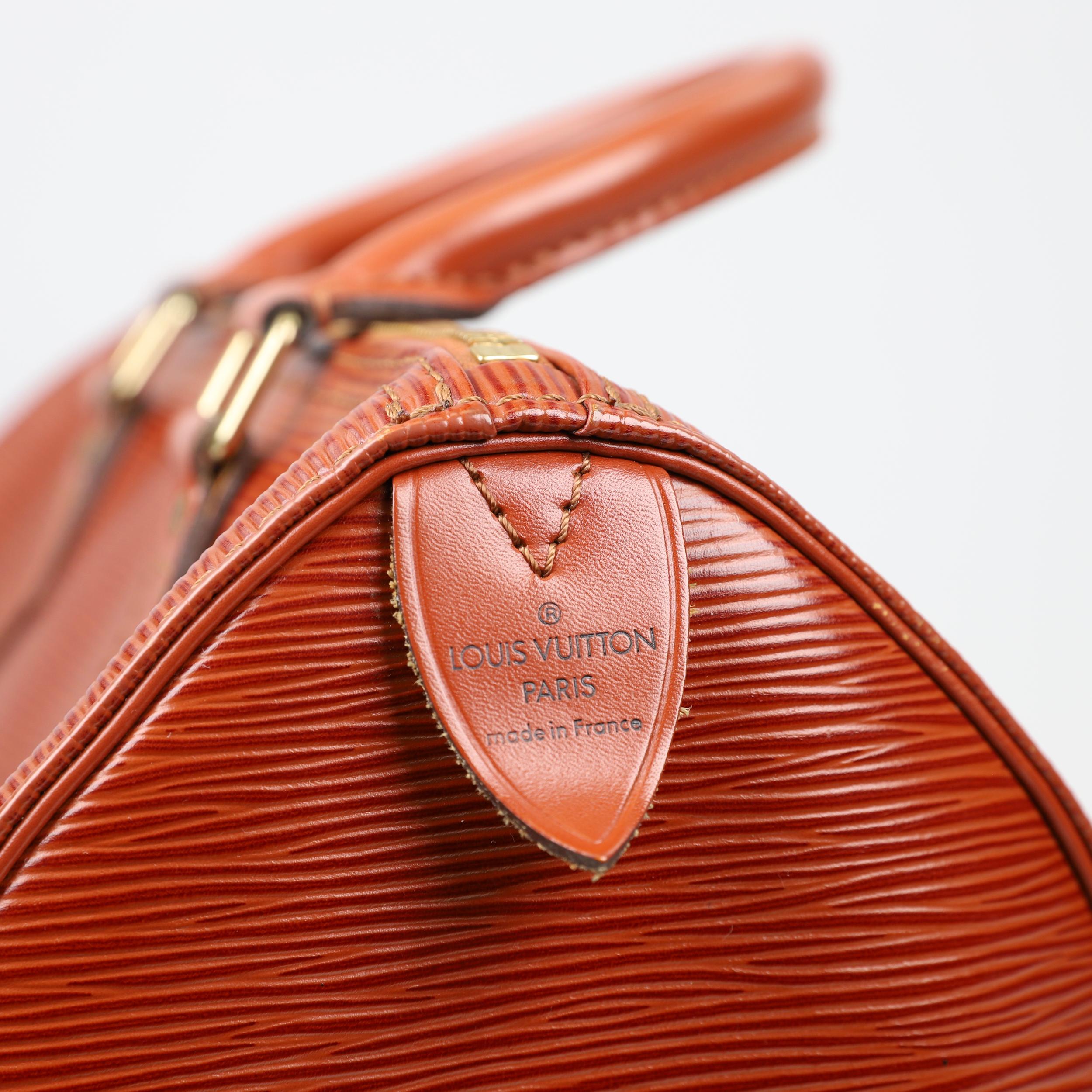 Louis Vuitton Speedy leather handbag 9