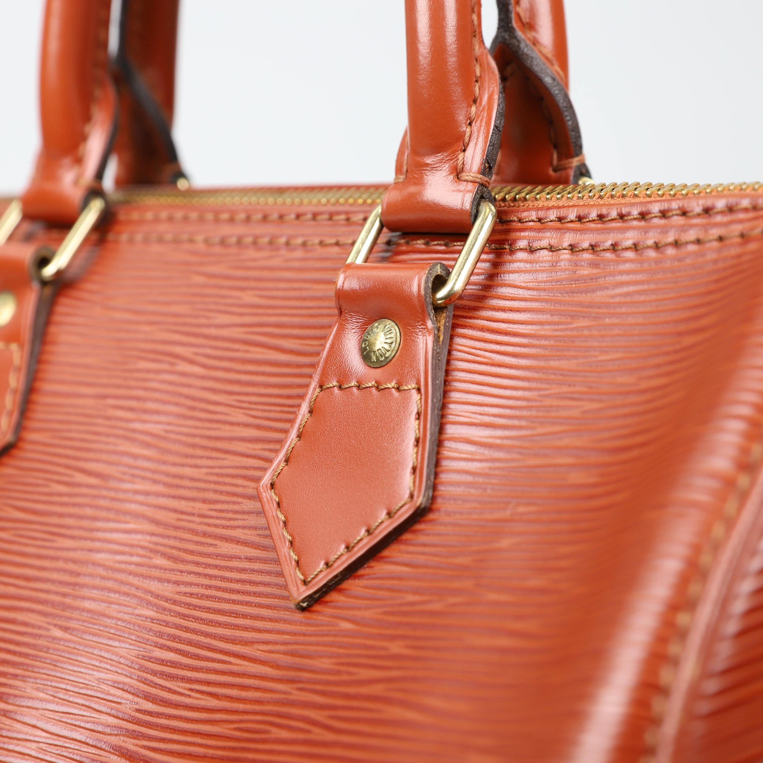 Louis Vuitton Speedy leather handbag 10