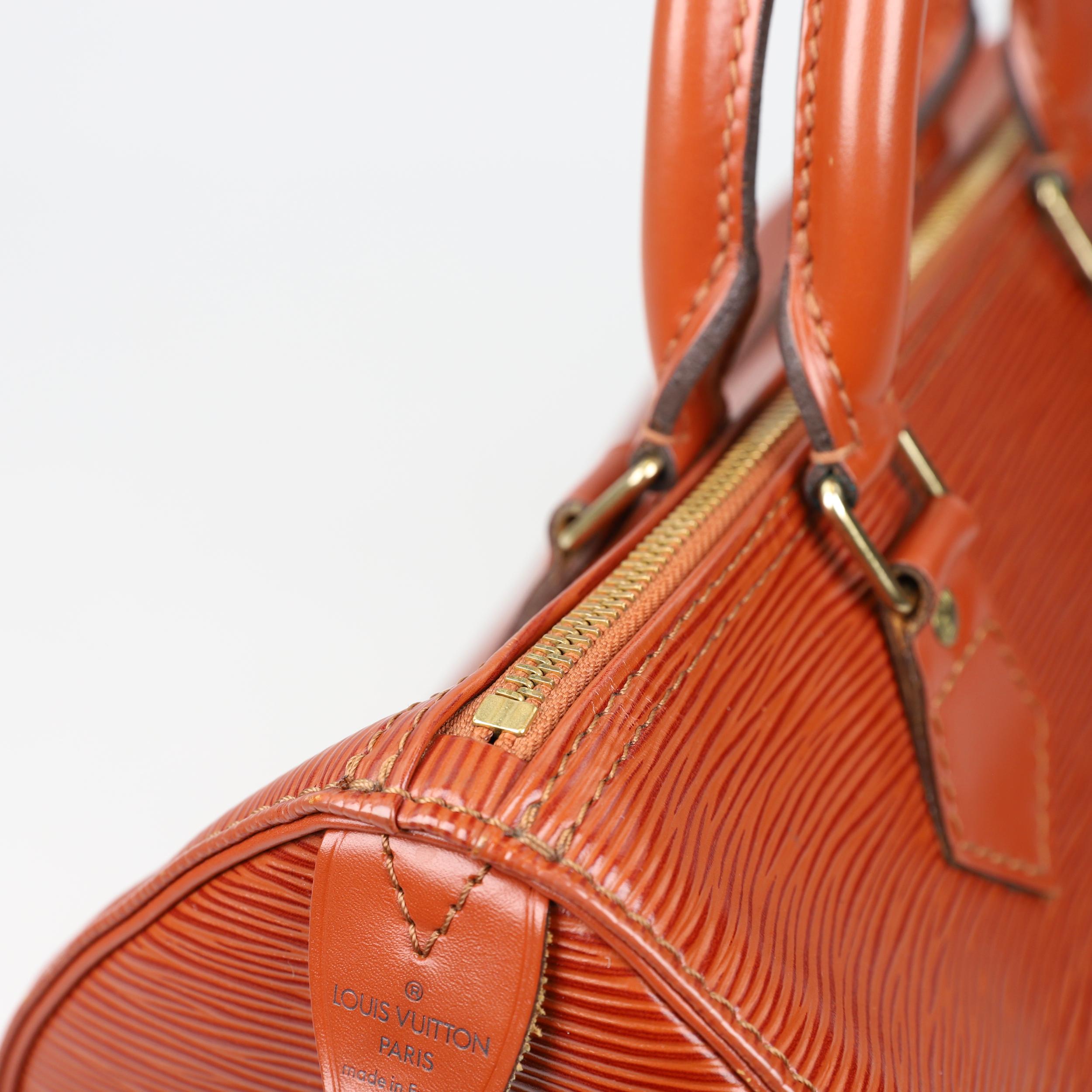 Louis Vuitton Speedy leather handbag 13