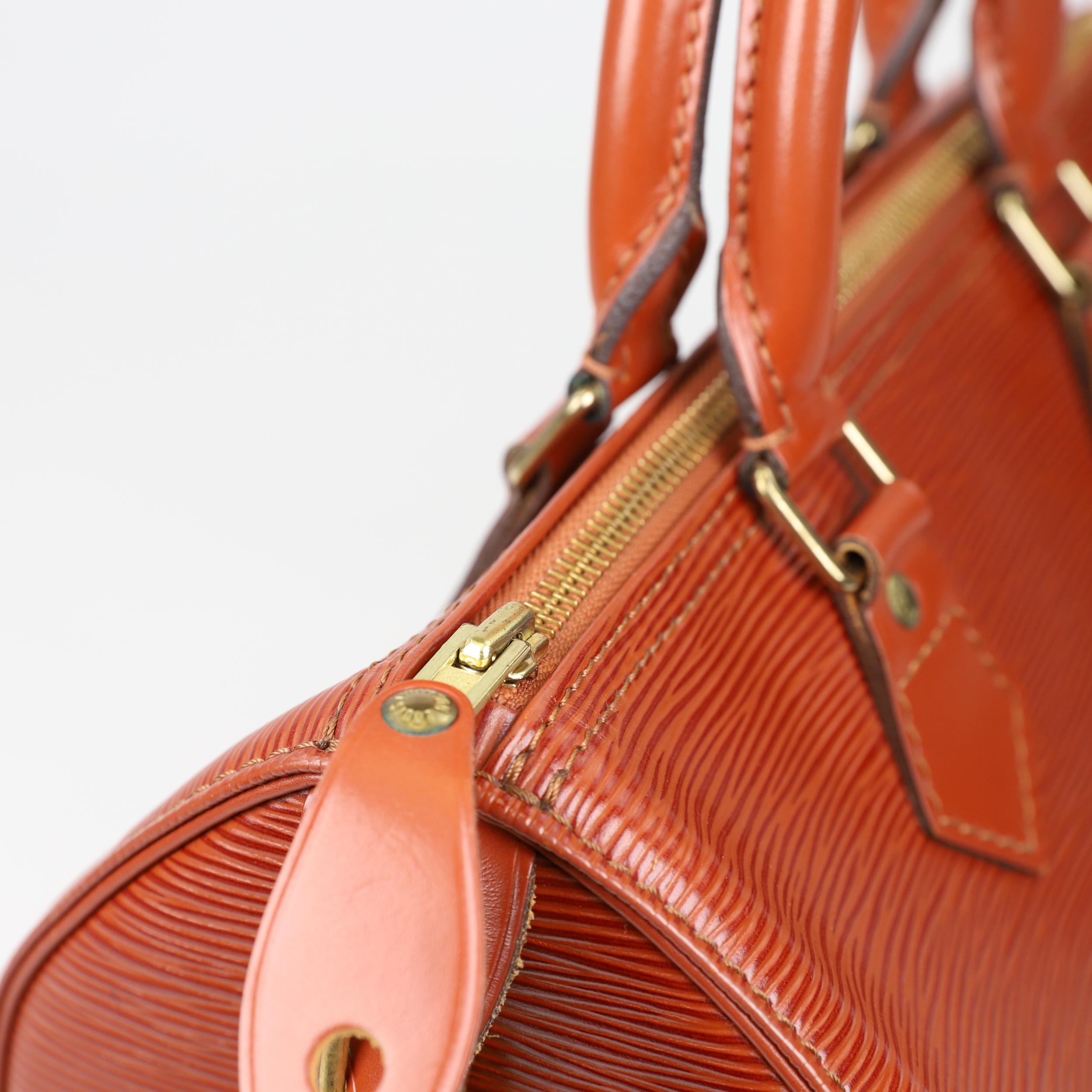 Louis Vuitton Speedy leather handbag 14