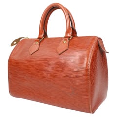 Louis Vuitton Speedy leather handbag