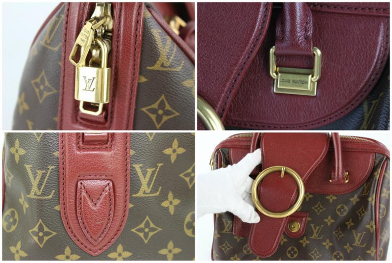 Louis Vuitton Bordeaux Monogram Golden Arrow Speedy Bag – Bagaholic