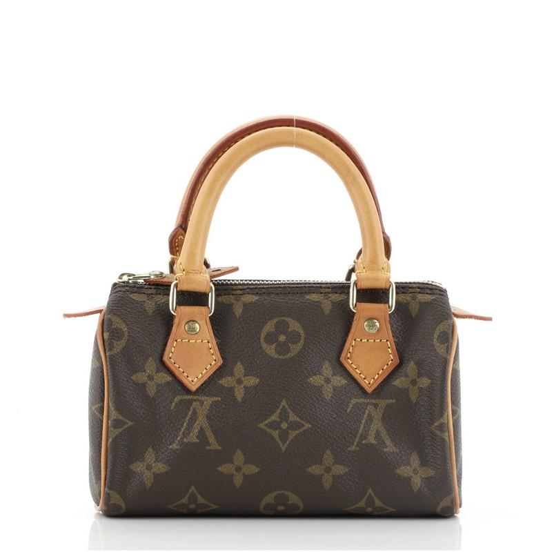  Louis Vuitton Speedy Mini HL Handbag Monogram Canvas In Good Condition In NY, NY