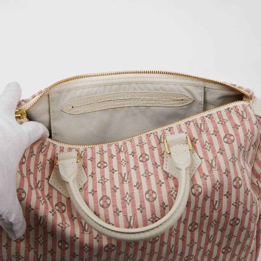 LOUIS VUITTON Speedy Mini Lin Monogram pink 3