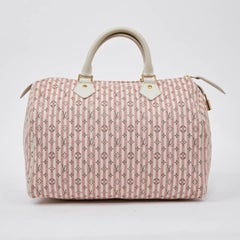 LOUIS VUITTON Speedy Mini Lin Monogram pink