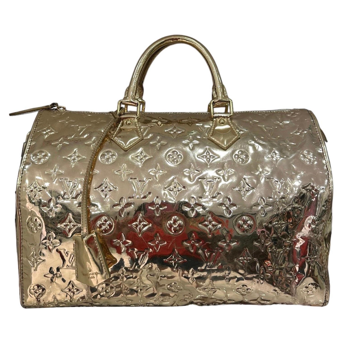 Louis Vuitton Speedy Miroir Gold L.E.
