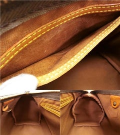 Louis Vuitton Speedy Monogram 25 Boston Pm 233642 Brown Coated Canvas Satchel