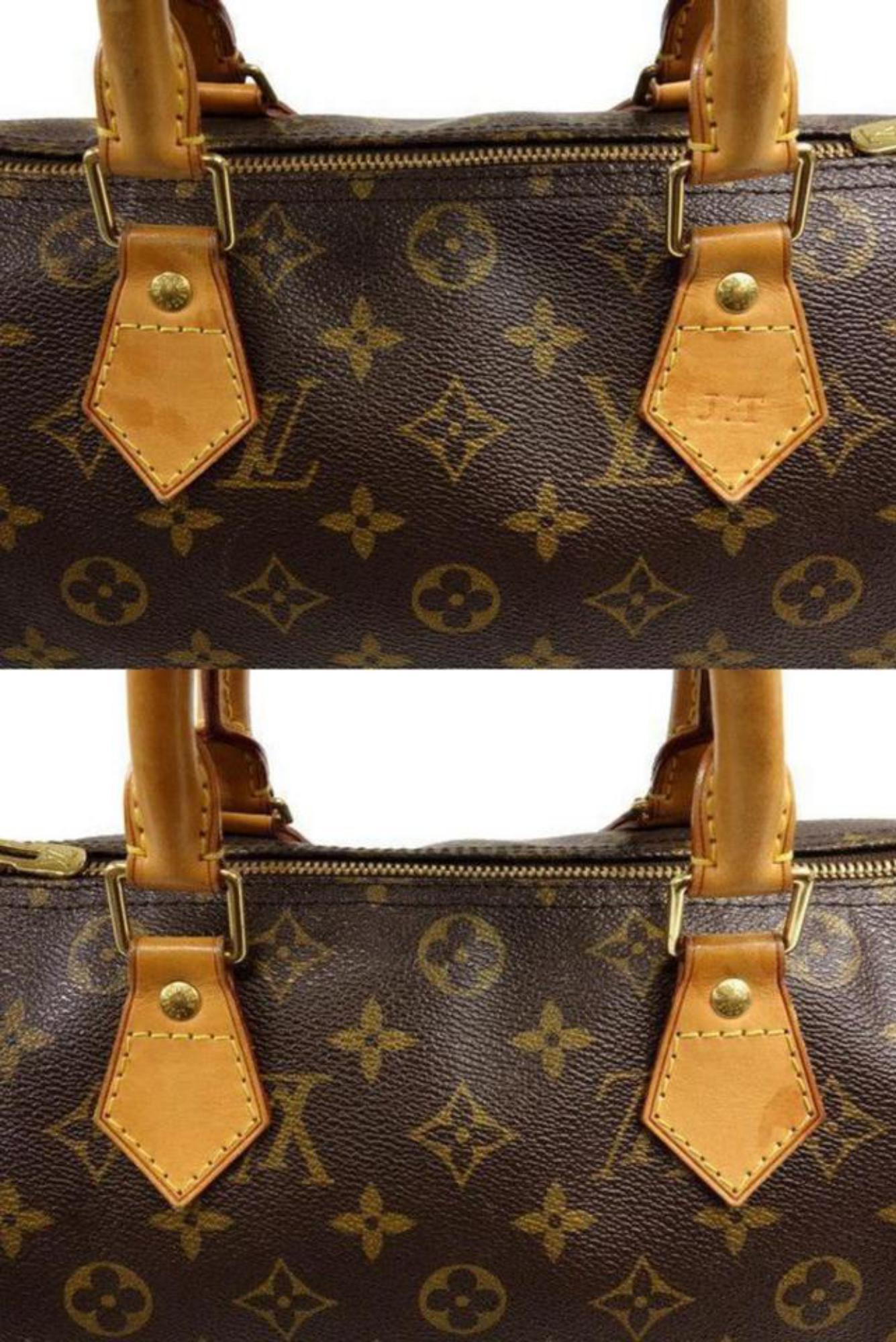 Louis Vuitton Speedy Monogram 30 Bandouliere with Strap 232832 Cross Body Bag For Sale 1