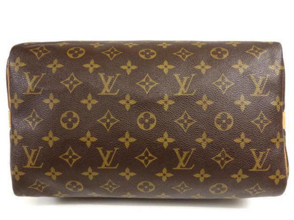 Louis Vuitton Speedy Monogram 30 Bandouliere with Strap 232832 Cross Body Bag For Sale 3