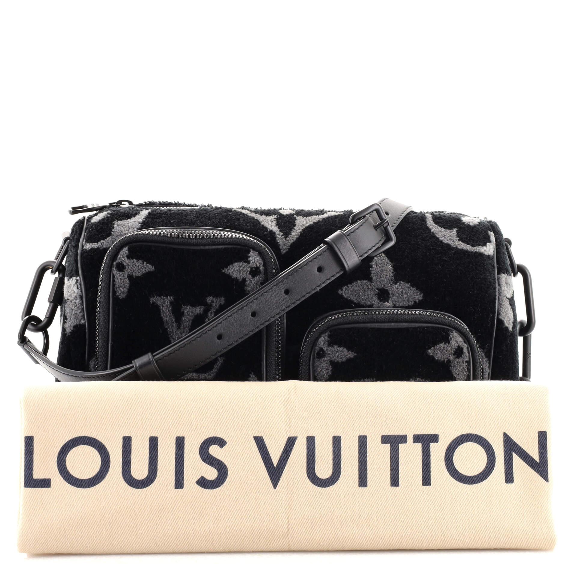 Louis Vuitton Multicolor Monogram Eclipse Canvas Multipocket Patchwork Messenger  Bag Louis Vuitton