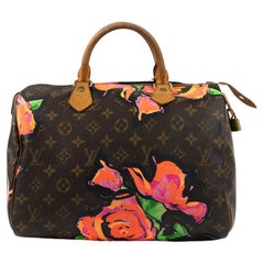 LOUIS VUITTON, Speedy Rose Bay in brown canvas