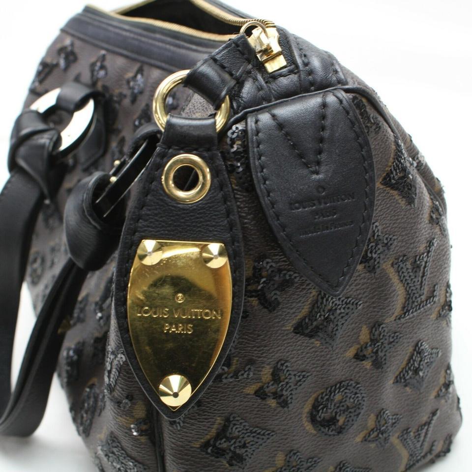 Louis Vuitton Speedy (Ultra Rare) Eclipse Sequin 30 871656 Brown Monogram  1