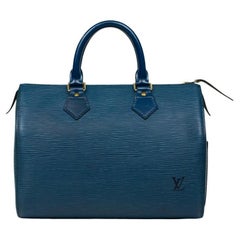 LOUIS VUITTON Monogram Idylle Speedy Bandouliere 30 Hand Bag M56703 Auth  tp183 Blue ref.531969 - Joli Closet