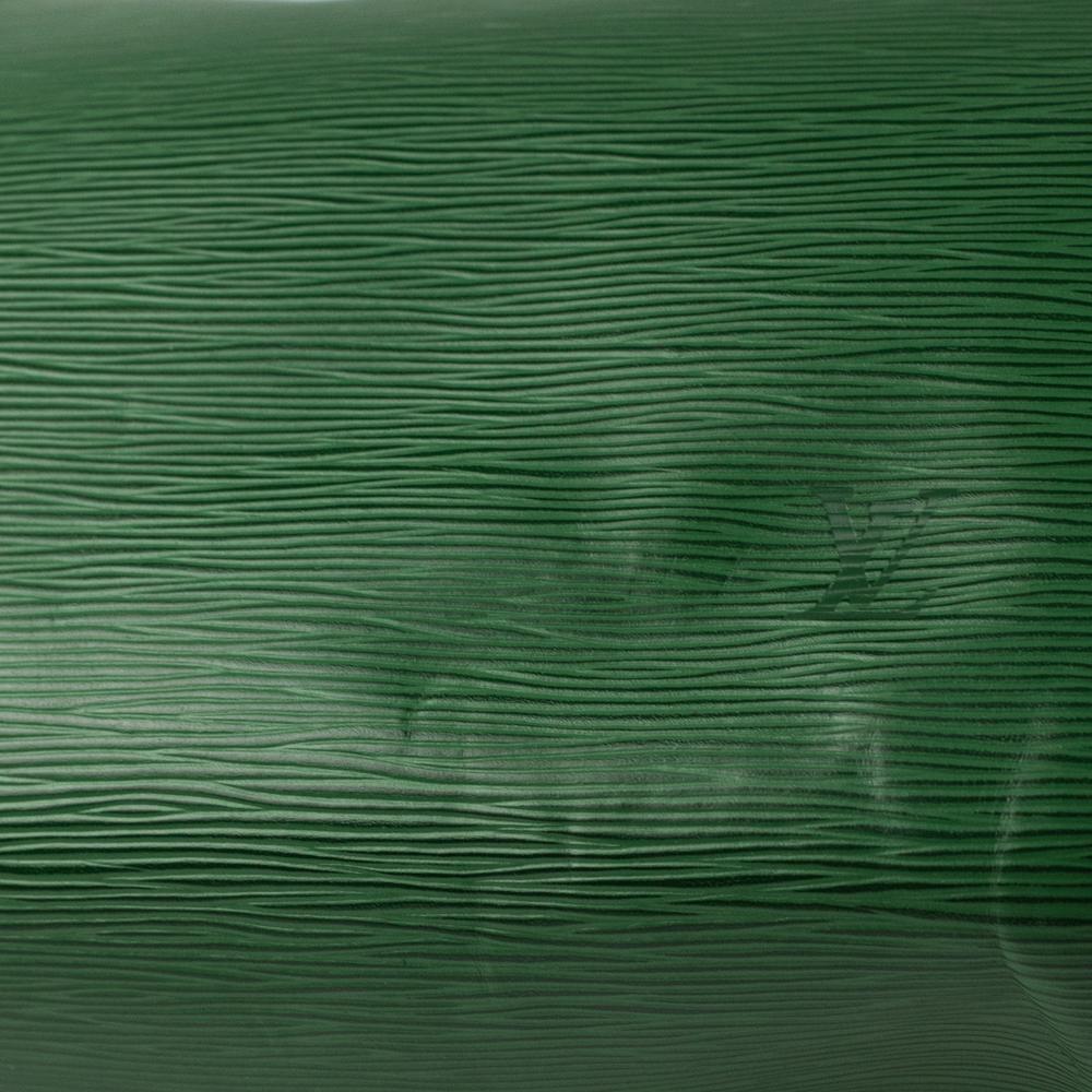LOUIS VUITTON, Speedy Vintage in green epi leather 5