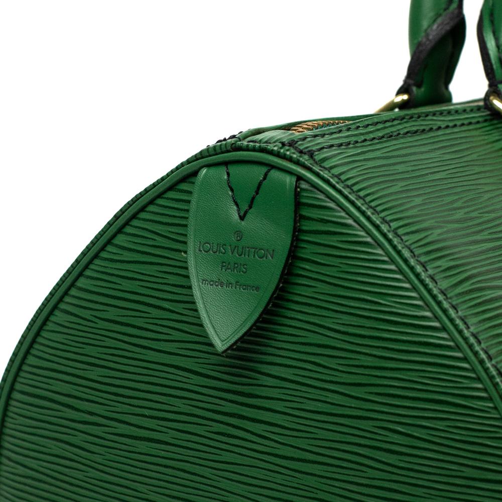 LOUIS VUITTON, Speedy Vintage in green epi leather 3