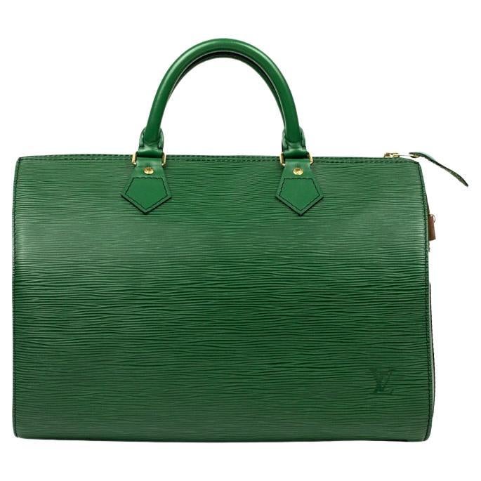 LOUIS VUITTON, Speedy Vintage in green epi leather