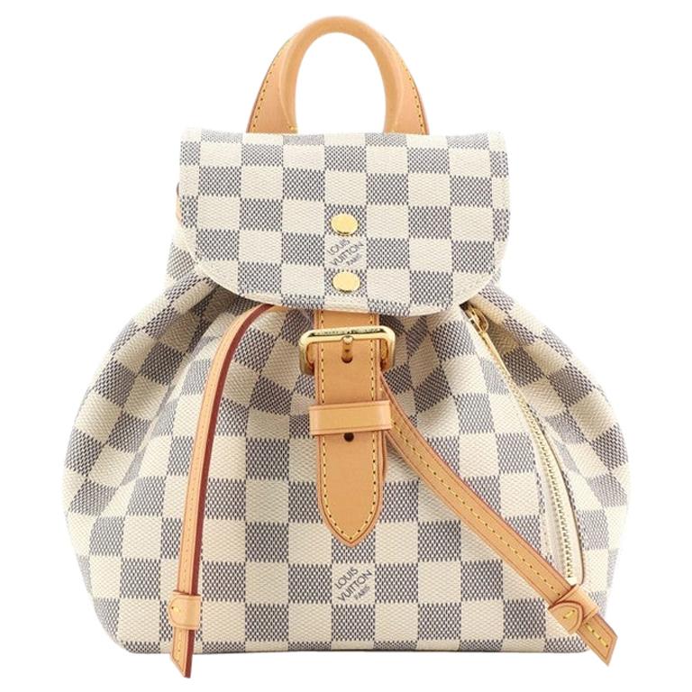 louis vuitton checkered mini backpack