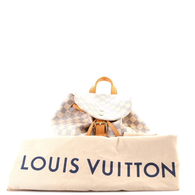 Sperone backpack Louis Vuitton White in Cotton - 31935323