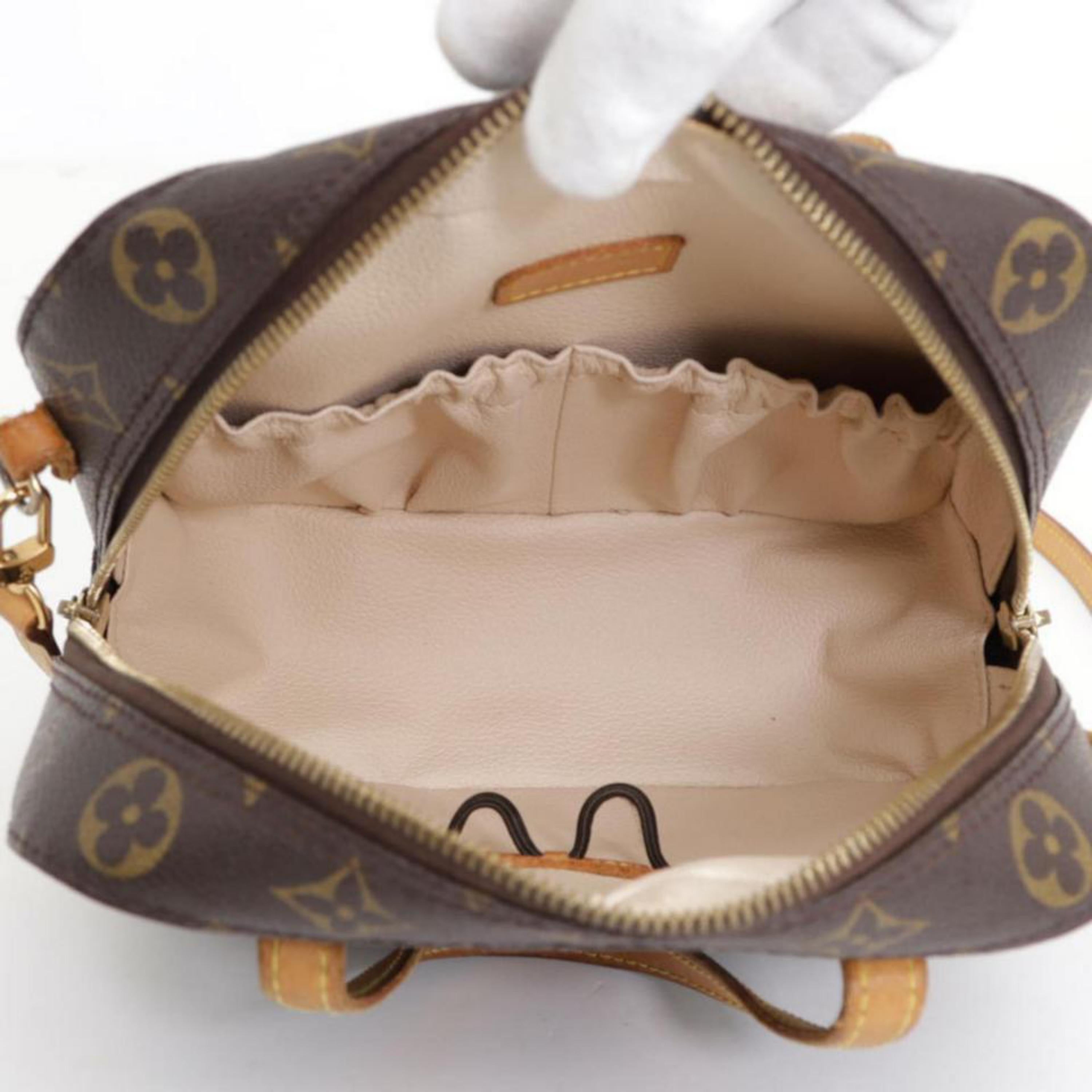 Louis Vuitton Spontini Monogram 2way 231622 Brown Canvas Shoulder Bag 7