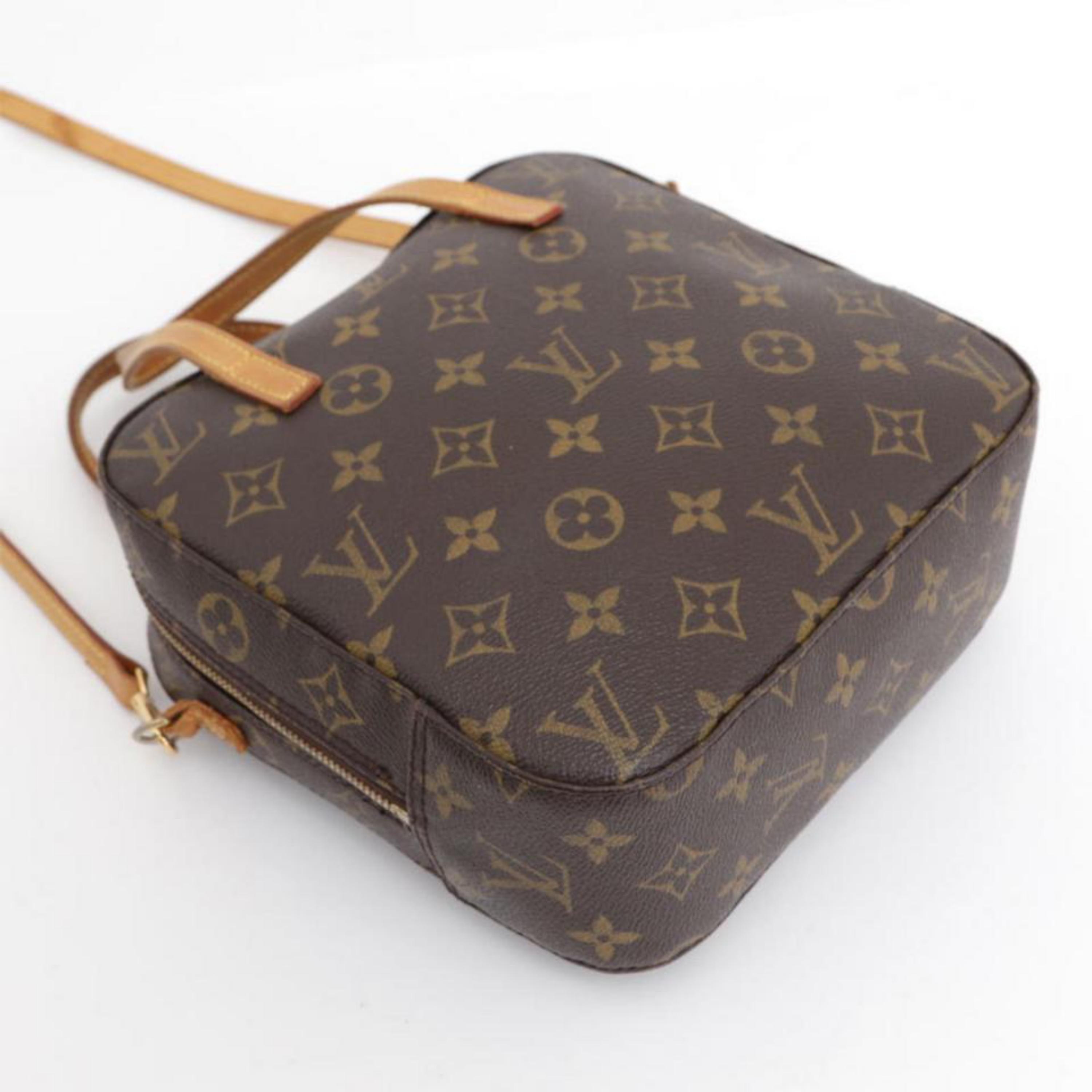 Louis Vuitton Spontini Monogram 2way 231622 Brown Canvas Shoulder Bag 2