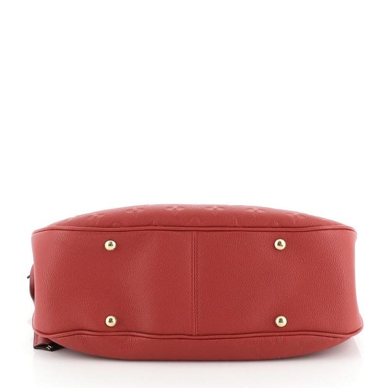 Louis Vuitton Spontini NM Handbag Monogram Empreinte Leather For Sale at 1stdibs