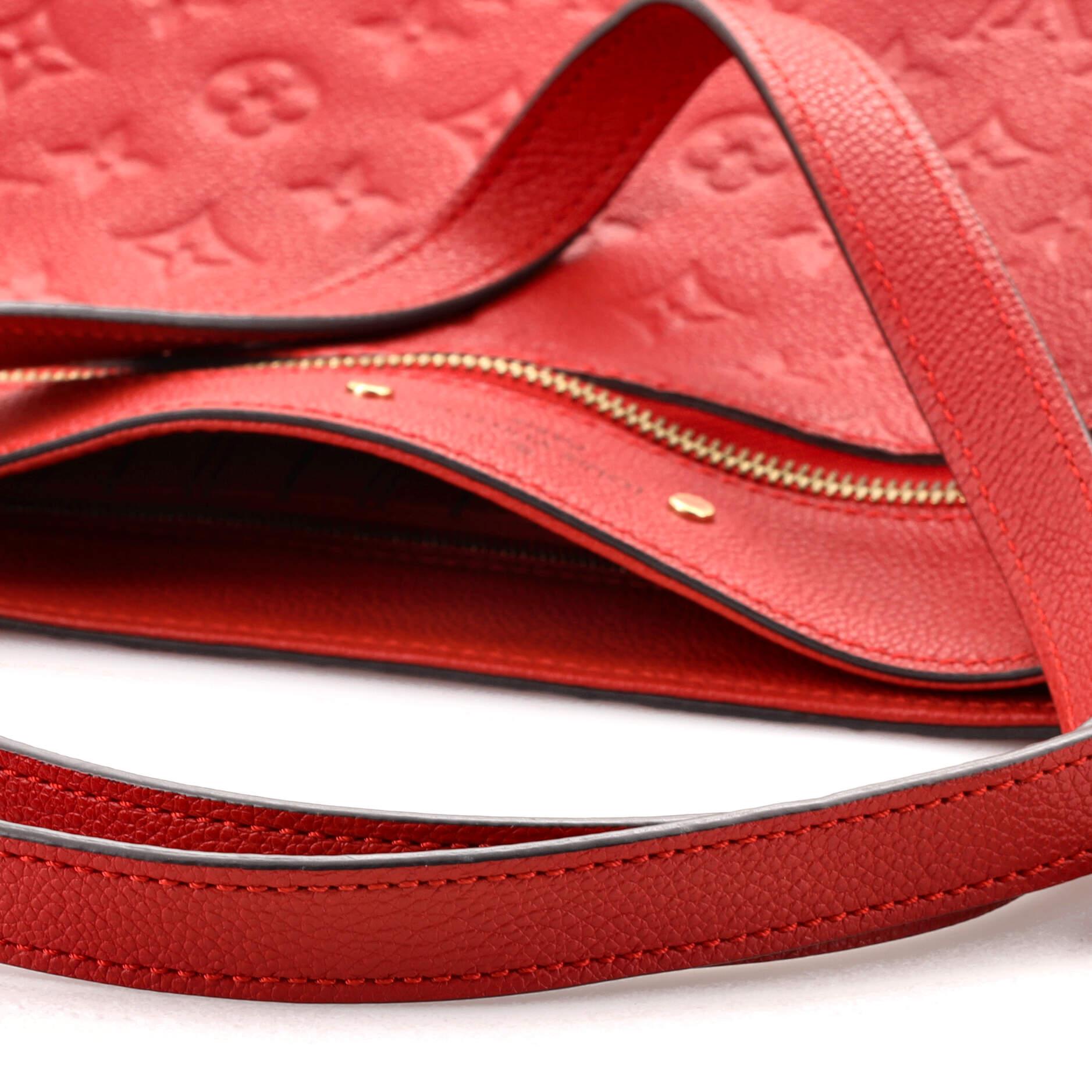 Women's or Men's Louis Vuitton Spontini NM Handbag Monogram Empreinte Leather