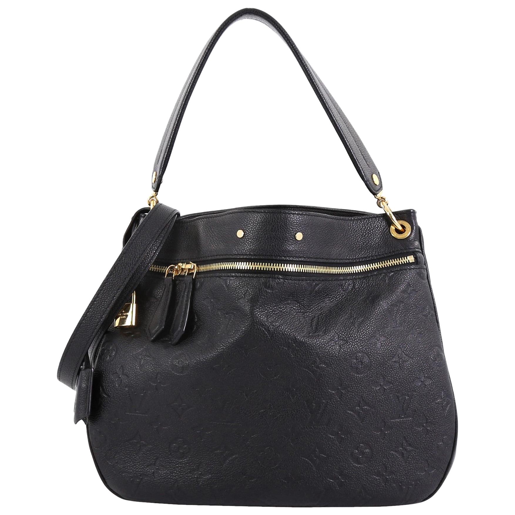 Louis Vuitton Spontini NM Handbag Monogram Empreinte Leather