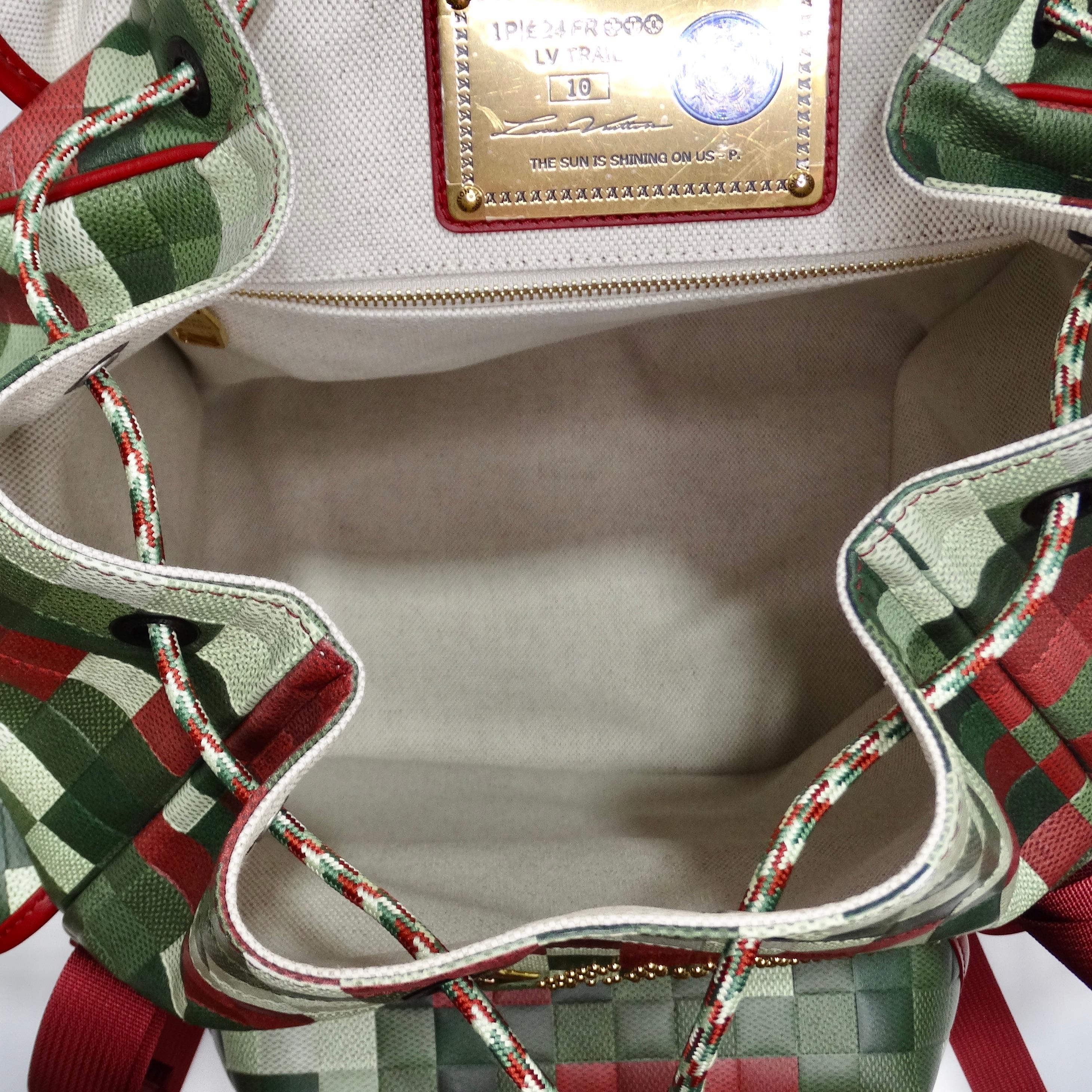 Louis Vuitton - Sac à dos Damier camouflage numéroté, printemps 2024 en vente 8