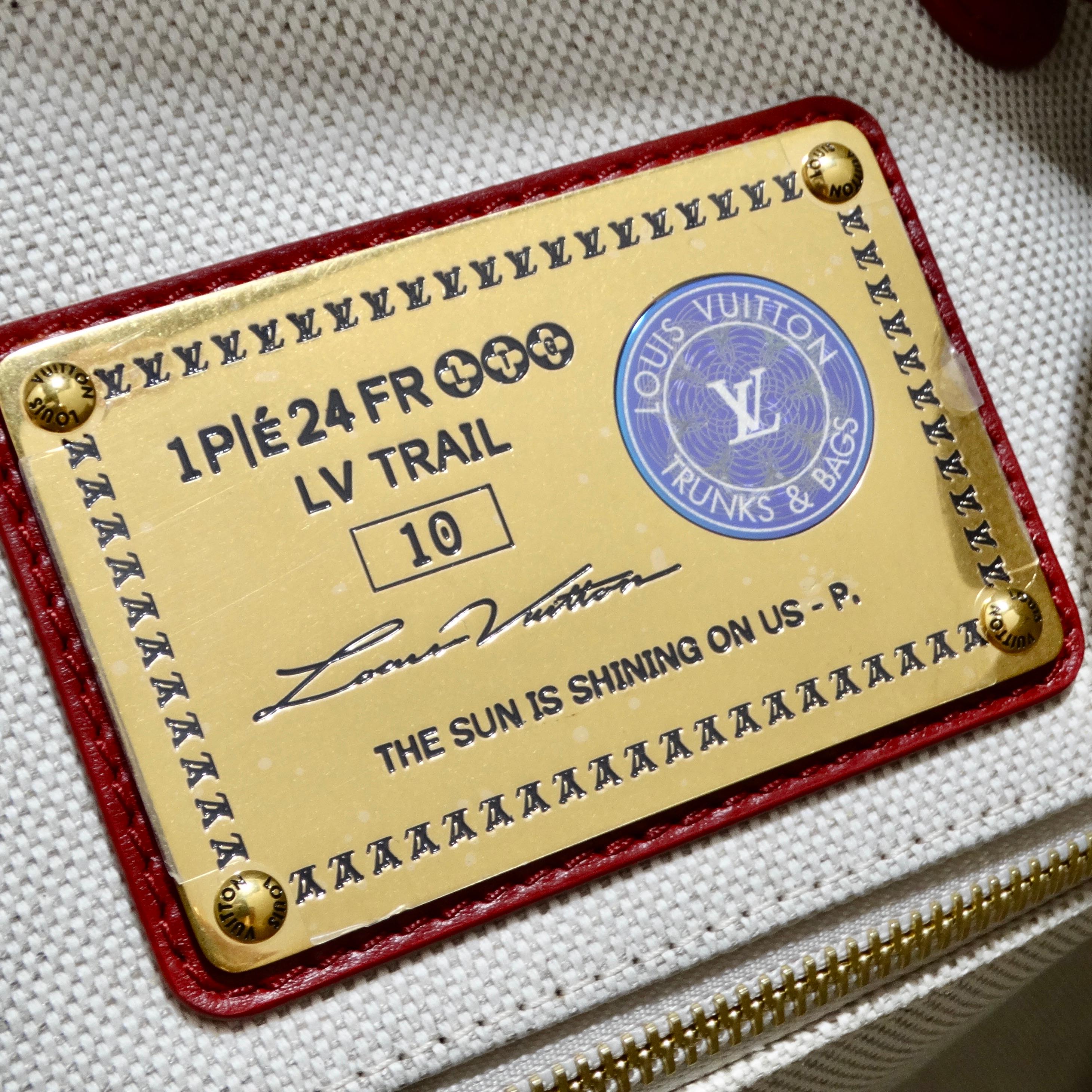 Louis Vuitton - Sac à dos Damier camouflage numéroté, printemps 2024 en vente 9