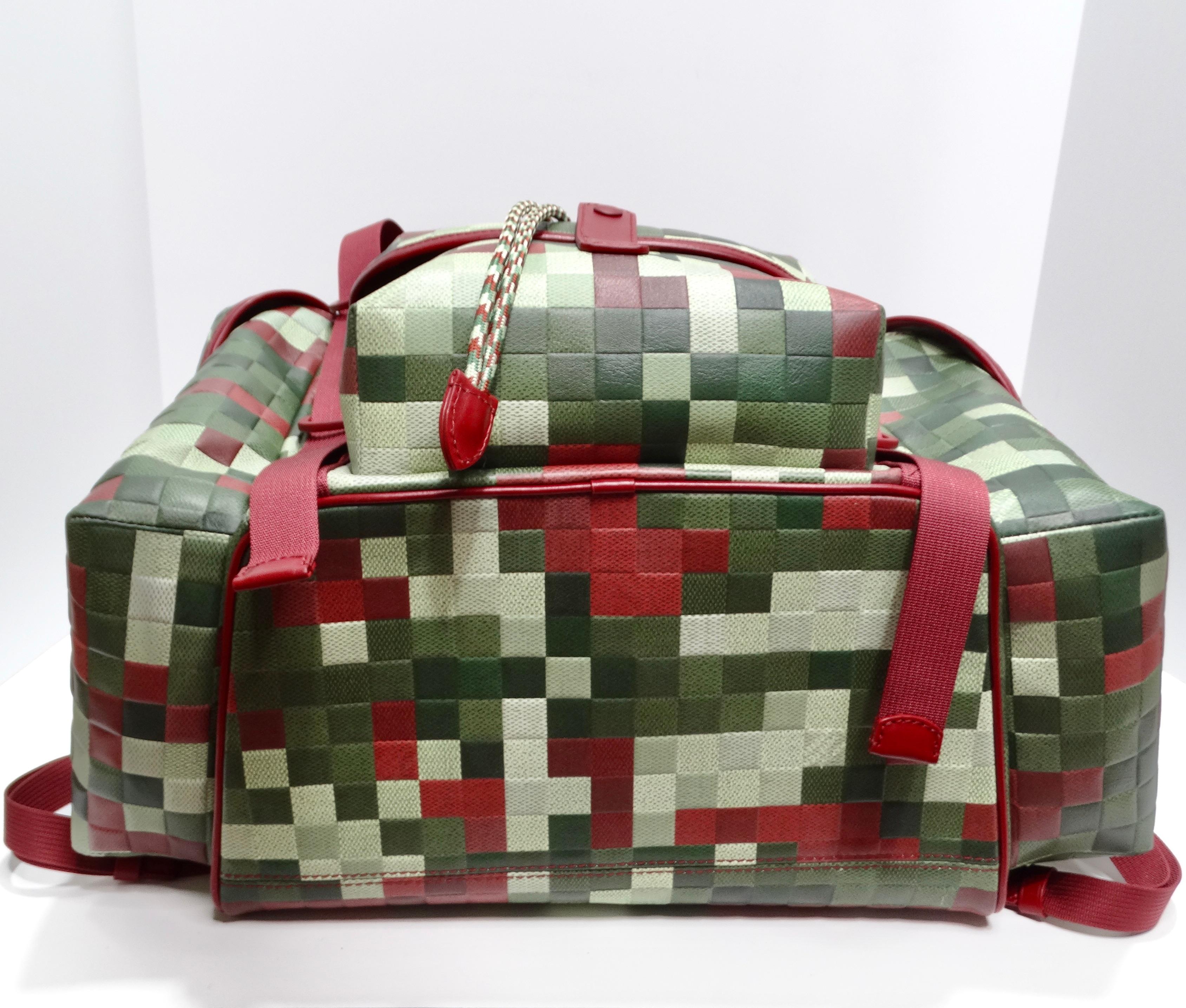Louis Vuitton Spring 2024 Limited Edition Numbered Camouflage Damier Backpack For Sale 11