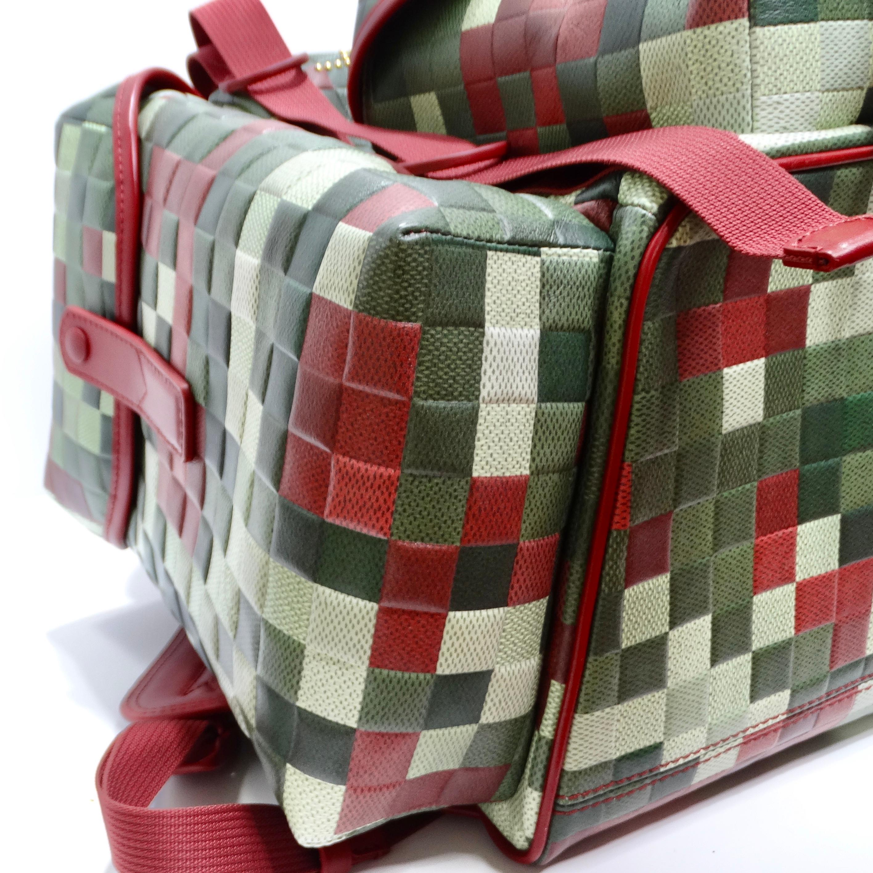 Louis Vuitton - Sac à dos Damier camouflage numéroté, printemps 2024 en vente 11