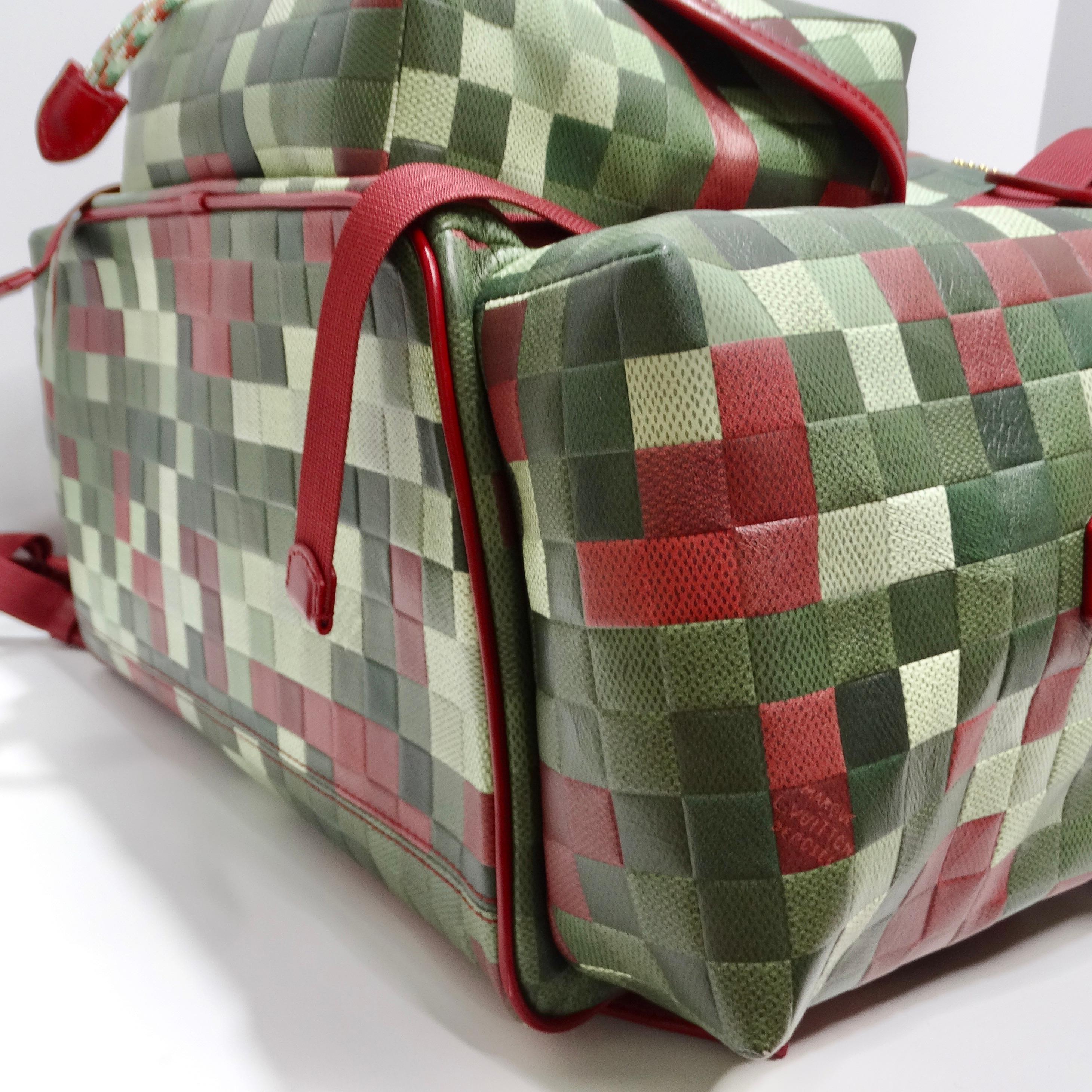 Louis Vuitton Spring 2024 Limited Edition Numbered Camouflage Damier Backpack For Sale 13